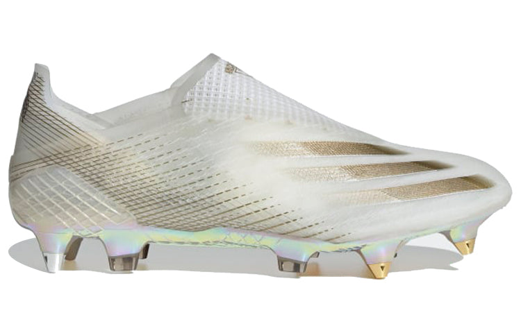 adidas X Ghosted+ SG 'White Metallic Gold Melange' EG8253