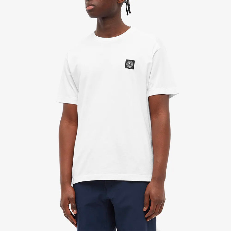 STONE ISLAND Patch Logo T-shirt 'White' 741524113-V0001