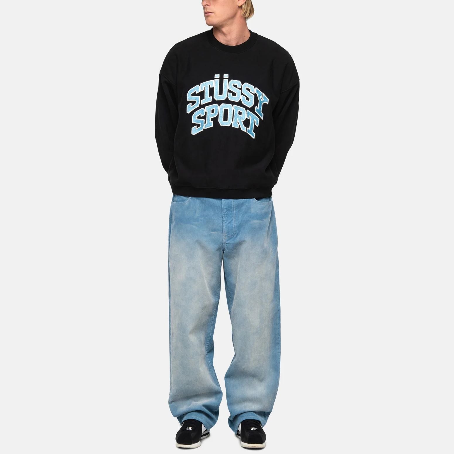 Stussy Faded Corduroy Classic Jeans 'Denim Blue' 116647
