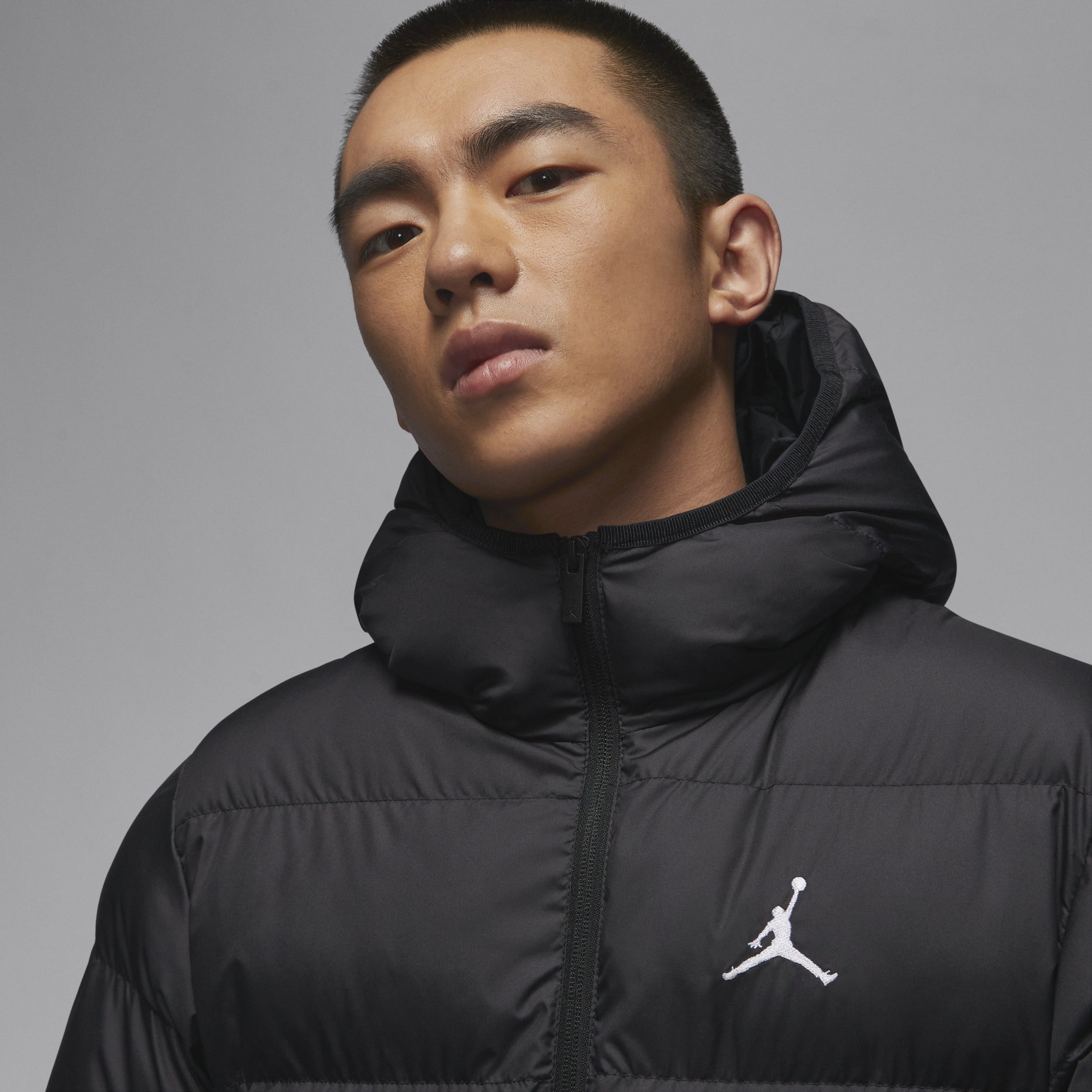 Air Jordan Brooklyn Puffer Jacket Asia Sizing 'Black' FV7318-010
