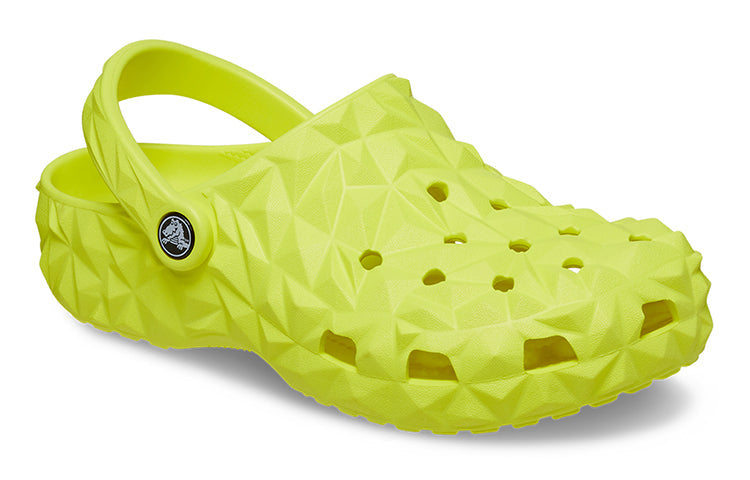 (WMNS) Crocs Classic Geometric Clogs 'Green' 209563-76M