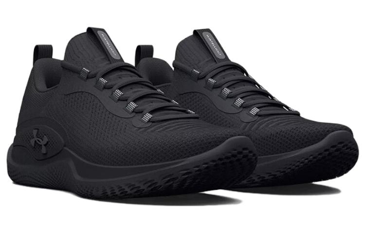 (WMNS) Under Armour Flow Dynamic 'Triple Black' 3026107-002