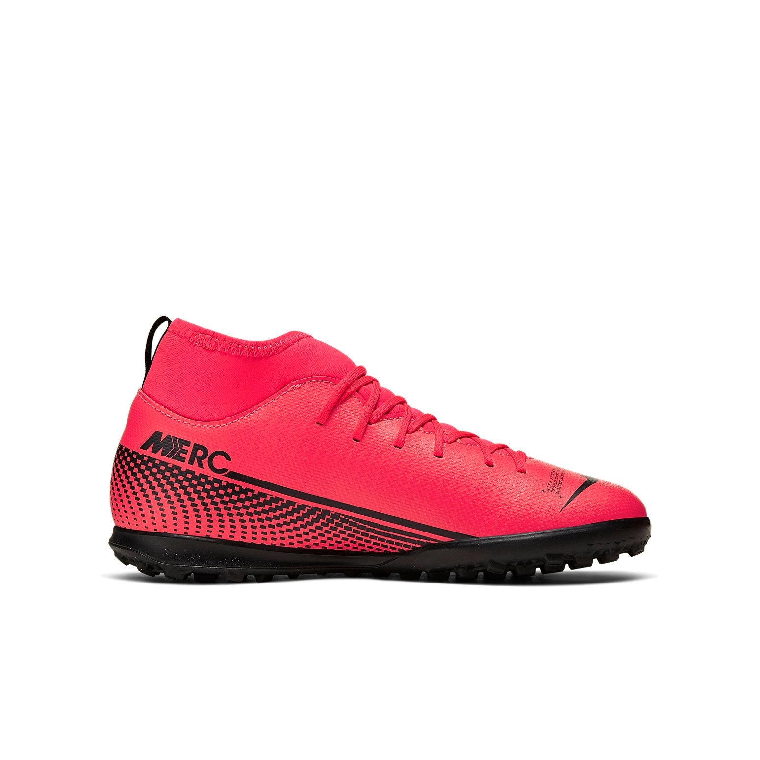 (GS) Nike JR Mercurial Superfly 7 Club TF Red AT8156-606