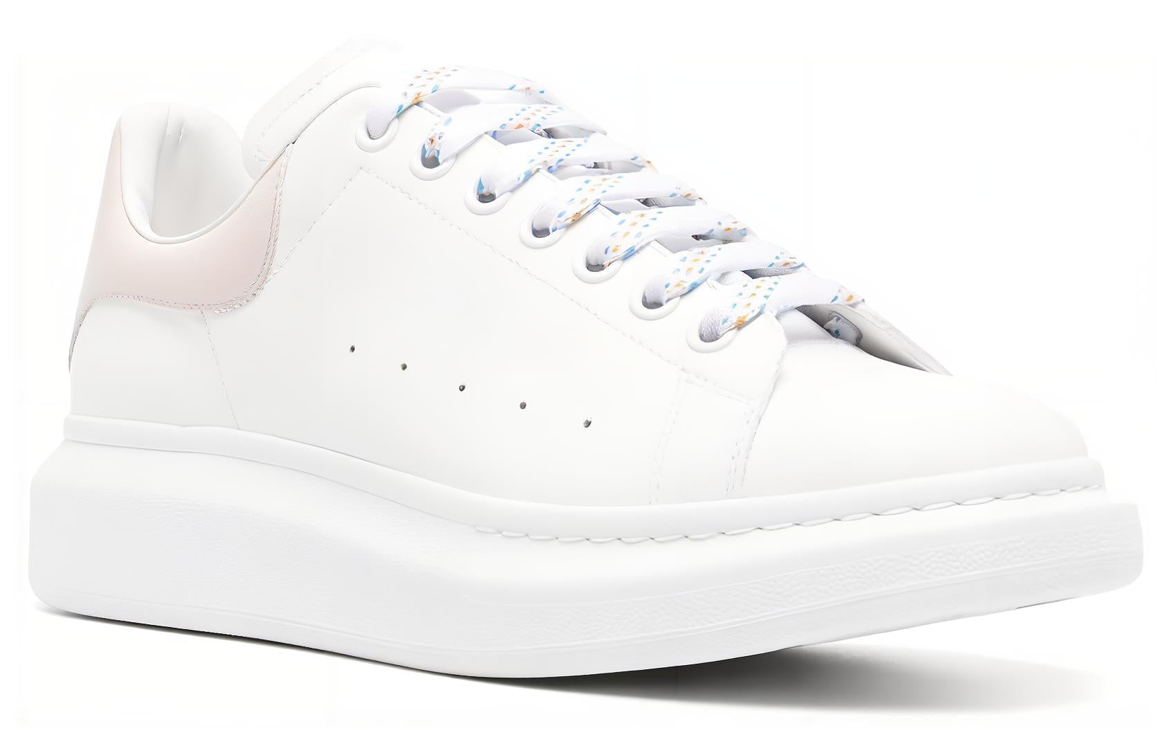 Alexander McQueen Oversized Sneakers 'Pale Pink White' 727388WHGP59436