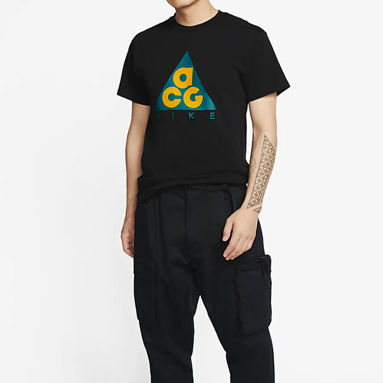 Nike Nrg Acg SS20 Logo Printing Short Sleeve Black CV1533-010