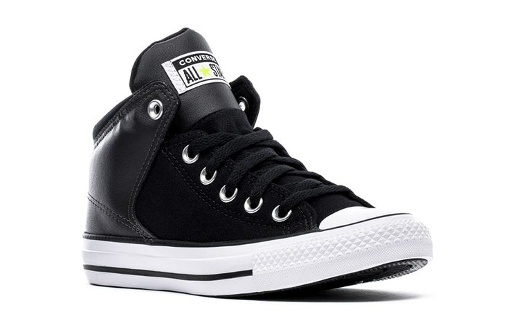 Converse Chuck Taylor All Star Street Mid Big Kids Black 168946F