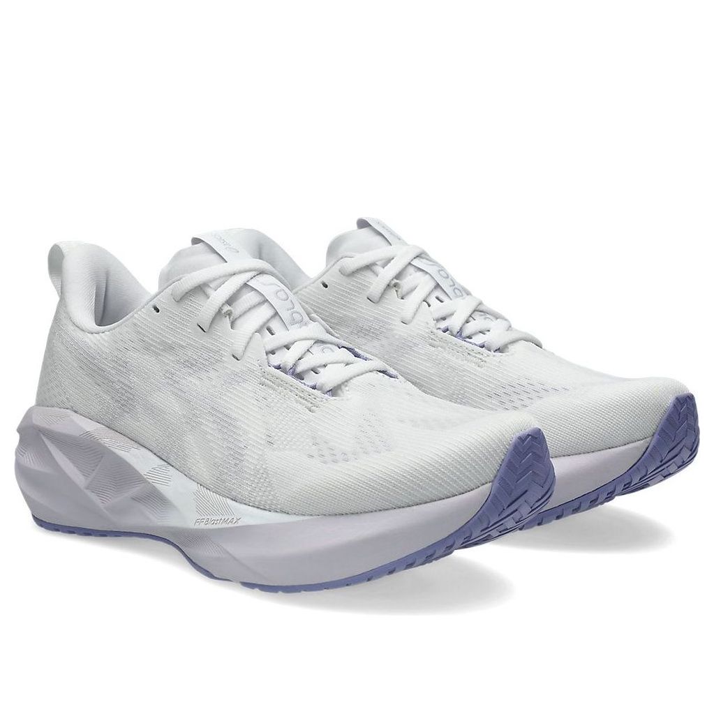 (WMNS) ASICS Novablast 5 D Wide 'White Lilac Hint' 1012B766-103