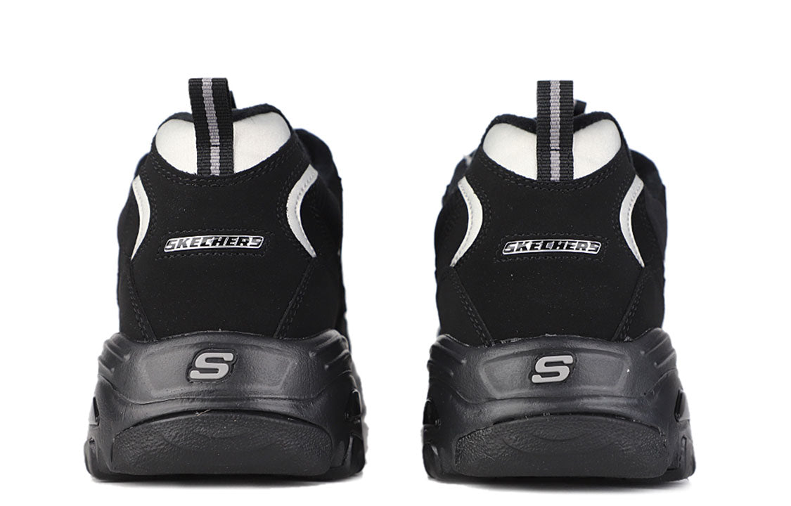 Skechers D'Lites Low-Top Running Shoes Black 666063-BBK
