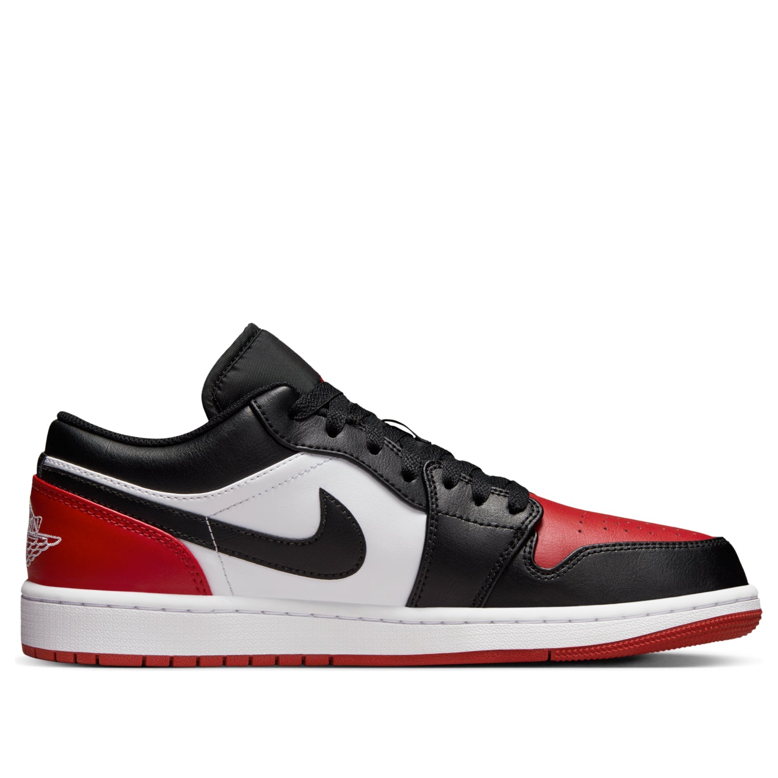 Air Jordan 1 Low 'Bred Toe' 553558-161
