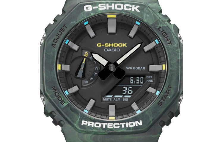 CASIO G-Shock Analog-Digital 'Green' GA-2100FR-3APR