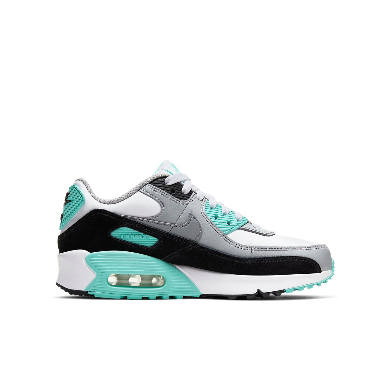 (GS) Nike Air Max 90 Leather 'Hyper Turquoise' CD6864-102