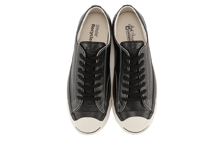 Converse Jack Purcell Wear-resistant Non-Slip Low Tops Casual Shoe Black Version 33300800