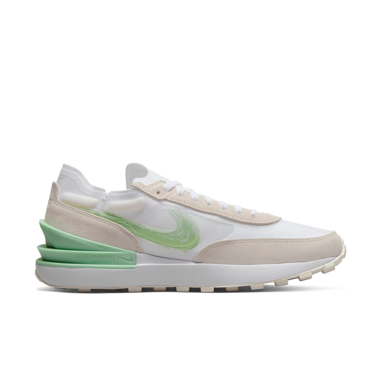 Nike Waffle One 'Double Swoosh - White Enamel Green' DX2647-100