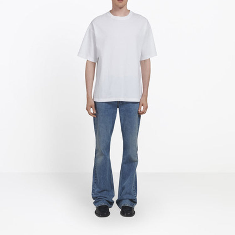 Men's Balenciaga Tech Short Sleeve White 556133TDV209000