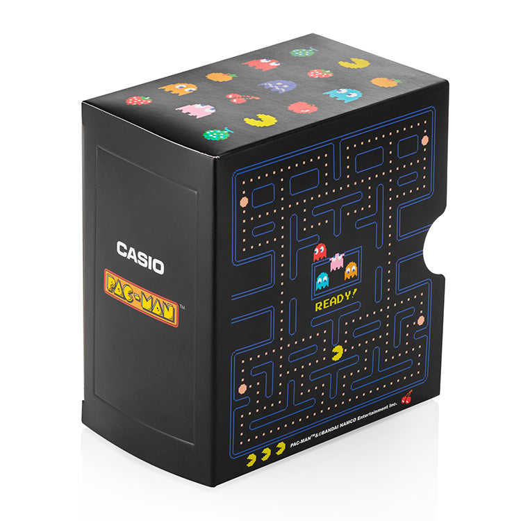 Casio Crossover Digital Cube Watch 'Black Gold Blue' A100WEPC-1BPR-PERSON
