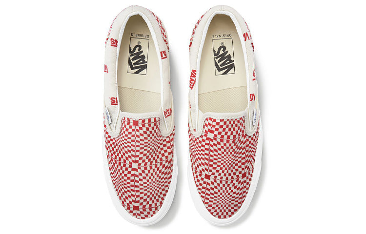 Vans Og Classic Slip-On Lx 3d 'Red White' VN0A45JK1ZL