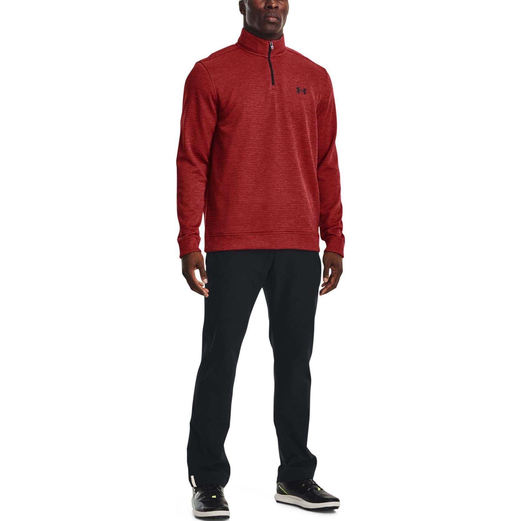 Under Armour Storm SweaterFleece 1/4 Zip Top 'Red' 1373674-610