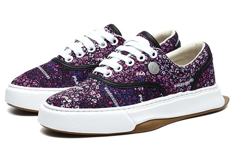 (WMNS) Fila Fusion Canvas Shoes 'Purple' F12W134347FPP