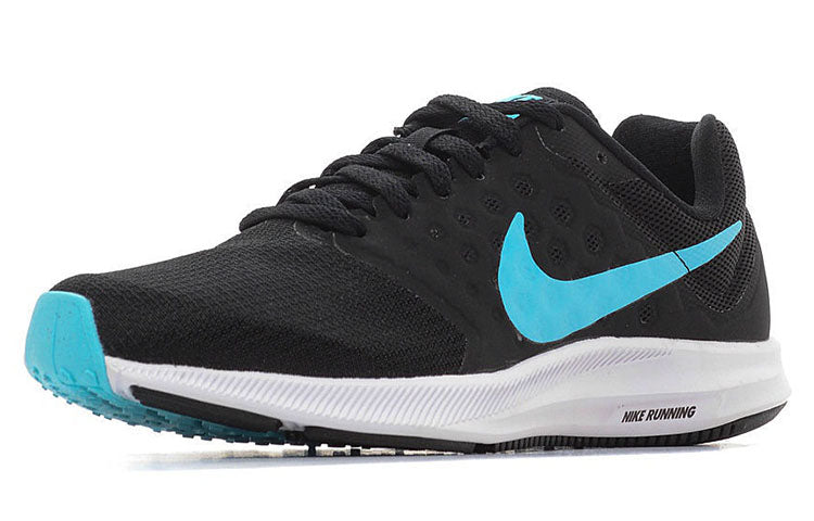 (WMNS) Nike Downshifter 7 'Black Blue' 852466-013