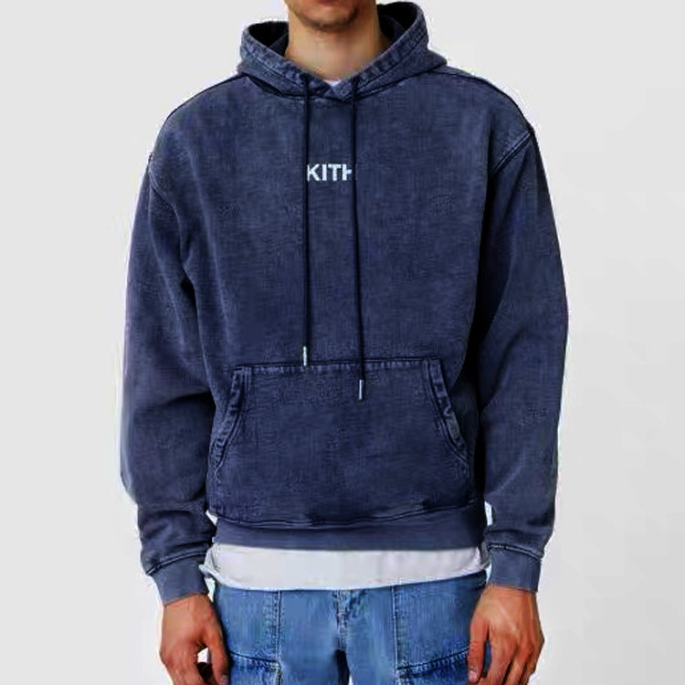 KITH Williams III Crystal Wash Alphabet Unisex Blue KH2440-102
