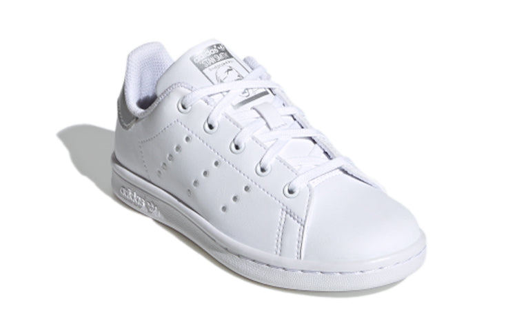 (PS) adidas Stan Smith J 'White Silver Metallic' FW0743