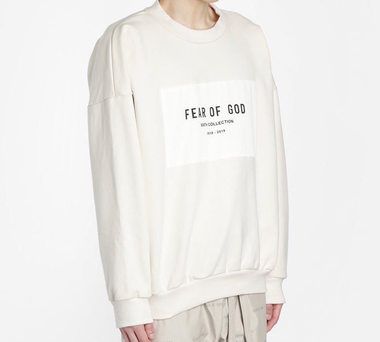 Fear of God Round Neck Pullover Unisex White FOG-SS20-113
