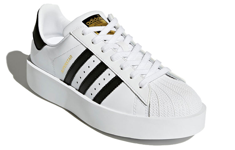 (WMNS) adidas Superstar Bold Platform 'White Black' BA7666
