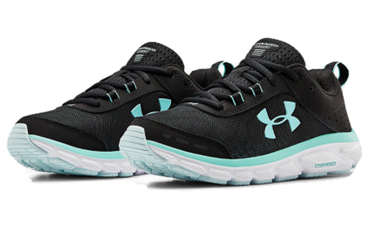 (WMNS) Under Armour Charged Assert 8 'Black Blue' 3021972-004
