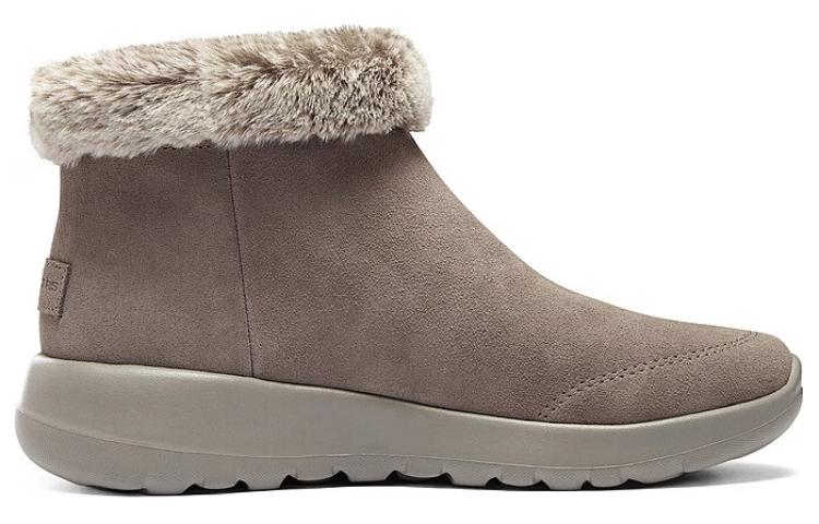 (WMNS) Skechers On-the-GO Joy First Glance 'Dark Taupe' 144041-DKTP