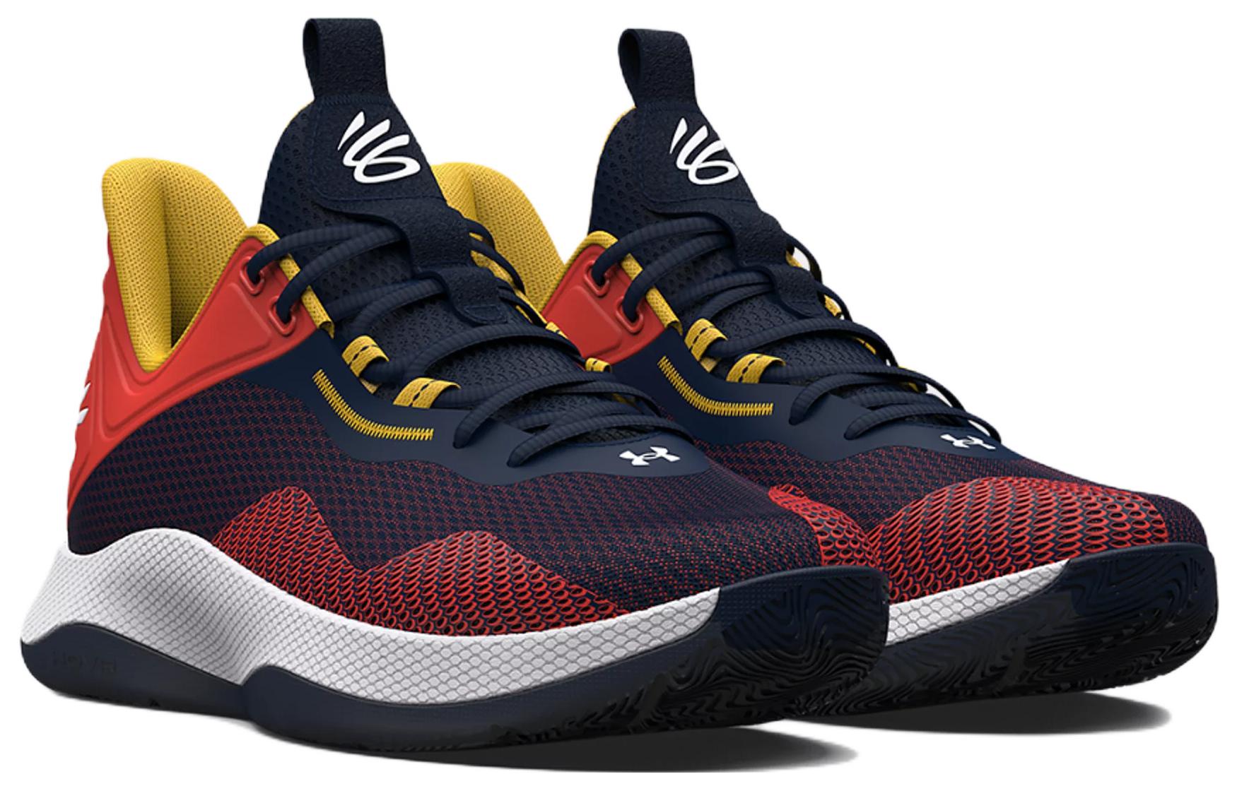 Under Armour Curry HOVR Splash 'Midnight Navy Orange' 3025636-400