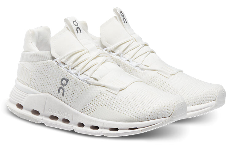 (WMNS) On Running Cloudnova 'Undyed White' 26.98225
