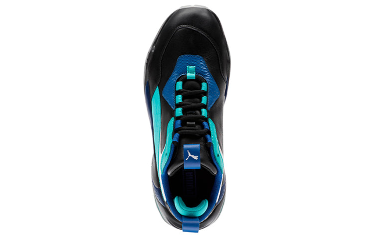 PUMA Thunder Holiday Black/Blue Running Shoes 372834-03