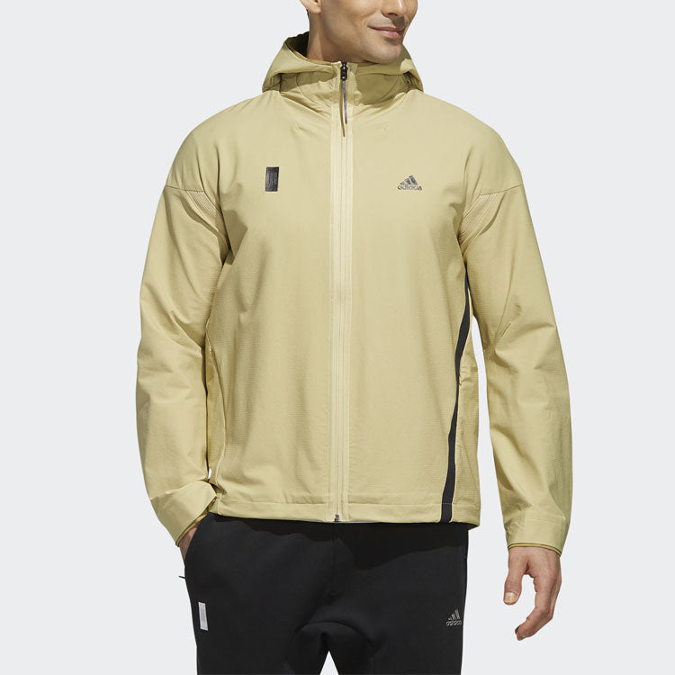 adidas WJ JKT WV Series Outdoor Windproof Sports Hooded Jacket FJ0201