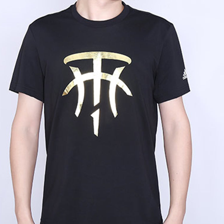 adidas T-Mac Logo Mcgrady Basketball T Men's Black DU6715