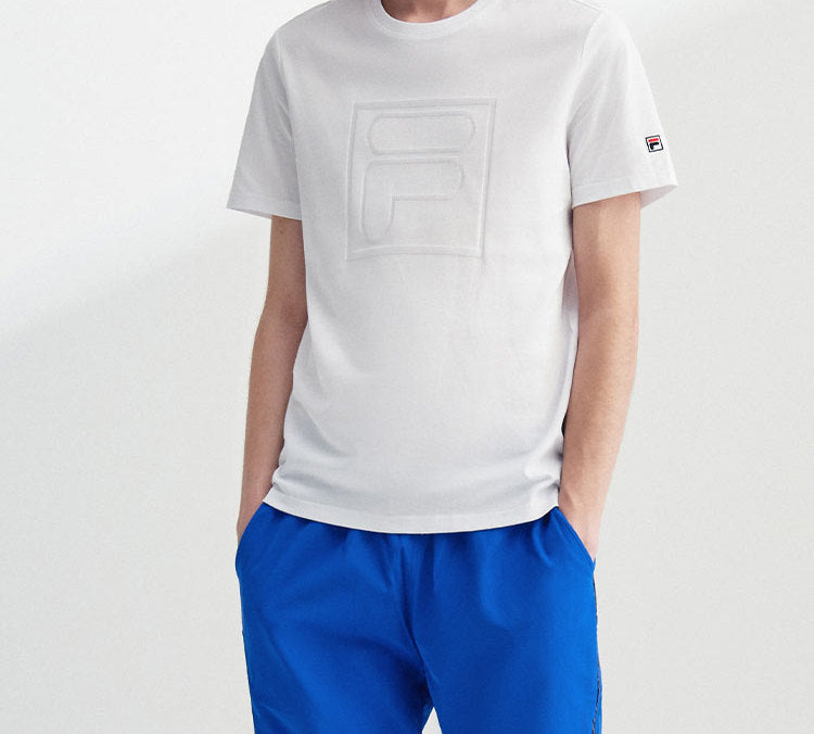 FILA BOX Printing Short Sleeve White F11M028159F-WT