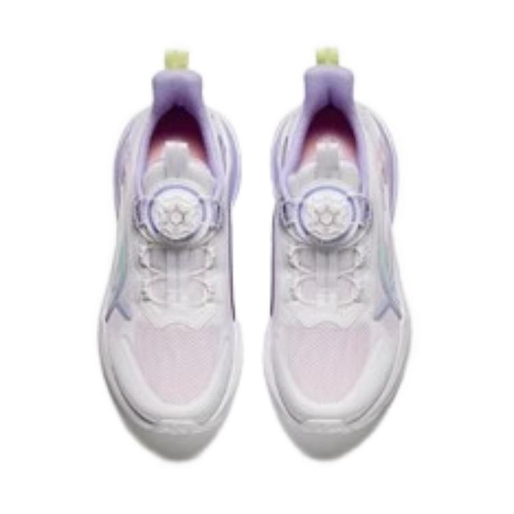 (GS) ANTA Running Series Sneakers 'White Purple Pink' A322425541-3