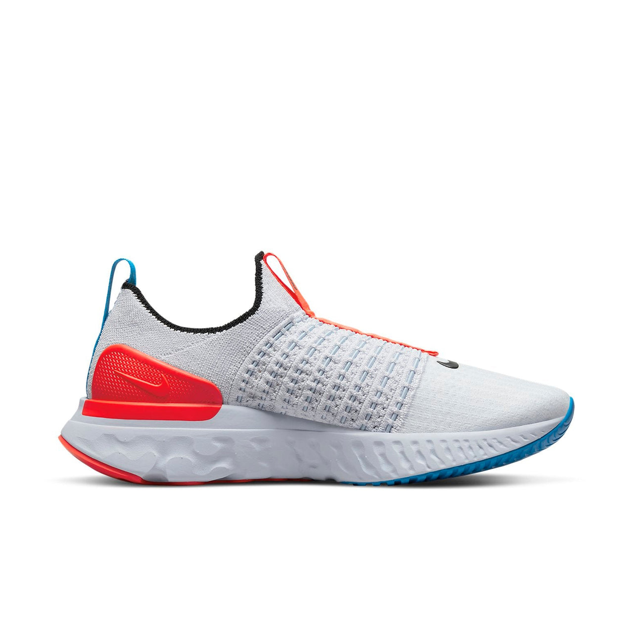 (WMNS) Nike React Phantom Run Flyknit 2 'Grey Bright Crimson' DV2179-001