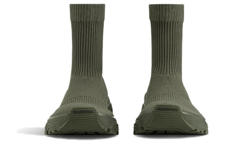 Balenciaga Speed 3.0 Sneakers 'Olive Green' 654532W2DN23111