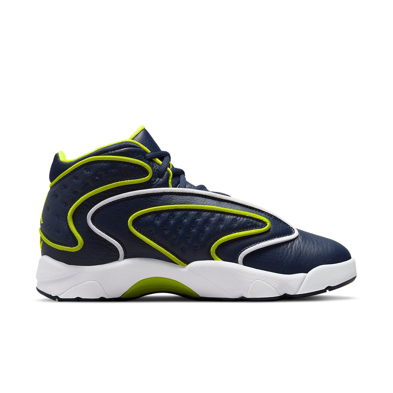 (WMNS) Air Jordan OG 'College Navy Venom Green' CW0907-400