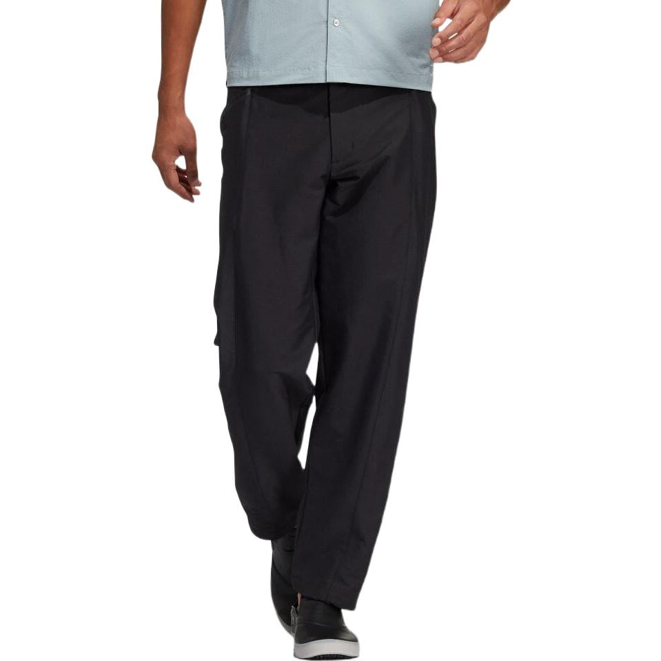 Men's adidas Solid Color Straight-Leg Casual Pants/Trousers Black H64631