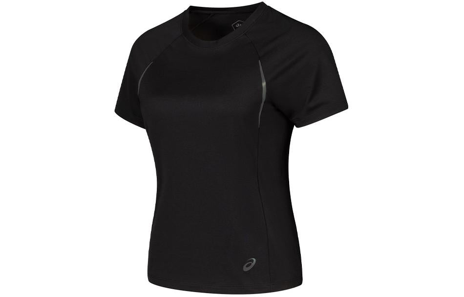 (WMNS) ASICS LITE-SHOW Short Sleeved Running Top Asia Sizing 'Performance Black' 2012D050-001