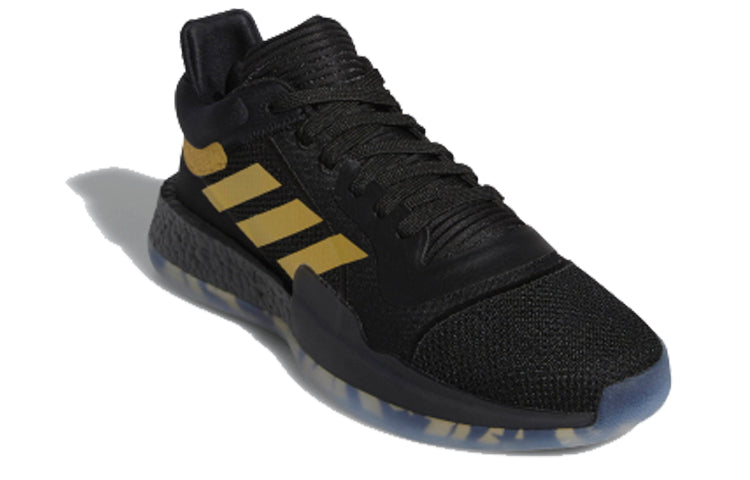 adidas Marquee Boost Low 'Black Metallic Gold' EE8572