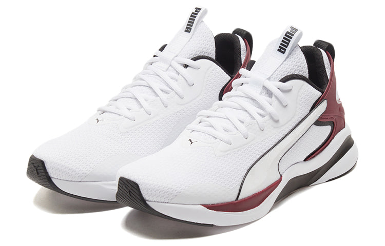 PUMA Softride Rift Tech Low Top Running Shoes White/Black 193737-09
