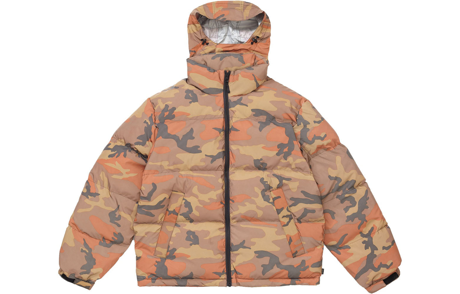 Supreme FW18 Reflective Camo Down Jacket 'Brown' SUP-FW18-1090