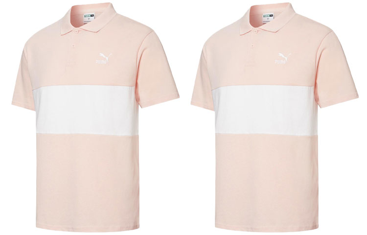PUMA Classics Patchwork Tee 'Pink' 532699-27
