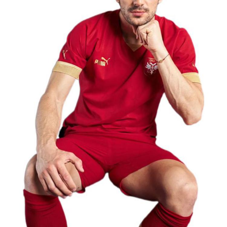 PUMA 2022 Serbia Home Jersey 'Red' 765760-01