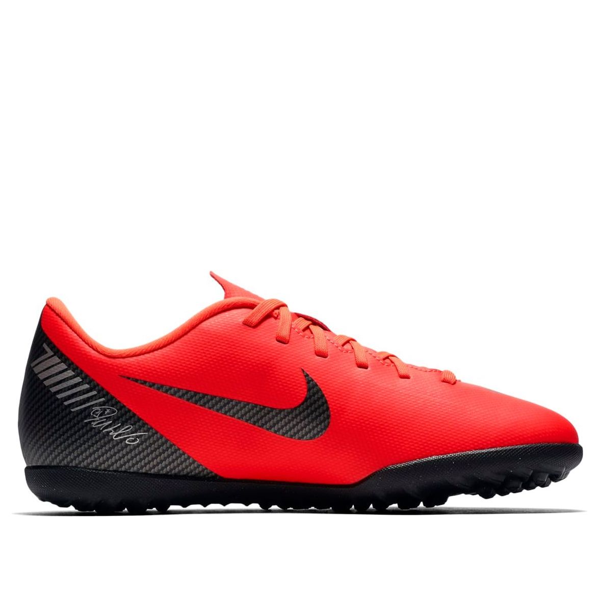 (GS) Nike Mercurial Vapor 12 Club CR7 TF Red AJ3106-600