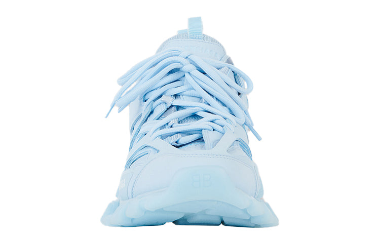 (WMNS) Balenciaga Track Clear Sole Daddy Shoes Blue 647741W3BM24200
