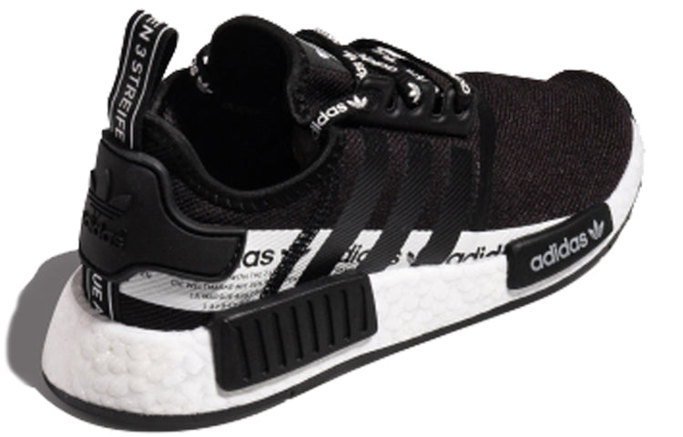 adidas originals NMD_R1 'Black White' FU6829