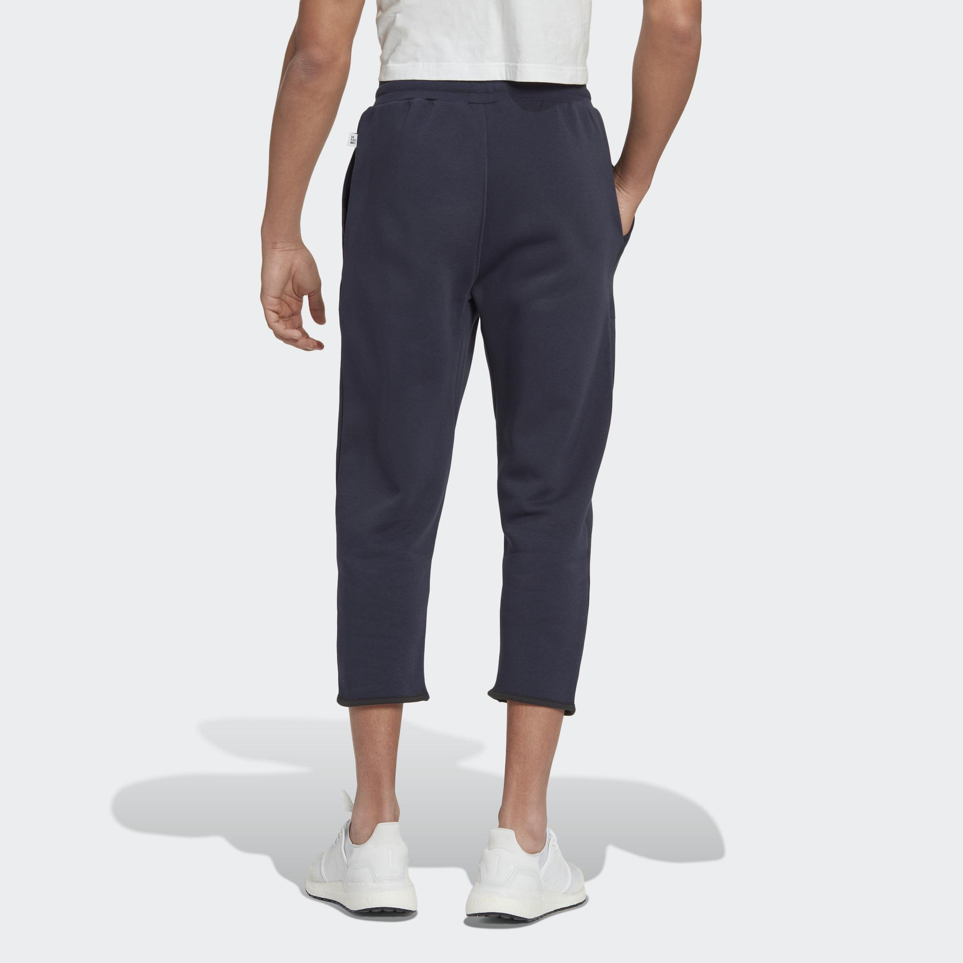 adidas Studio Lounge Fleece 7/8 Joggers 'Teal' HK4587
